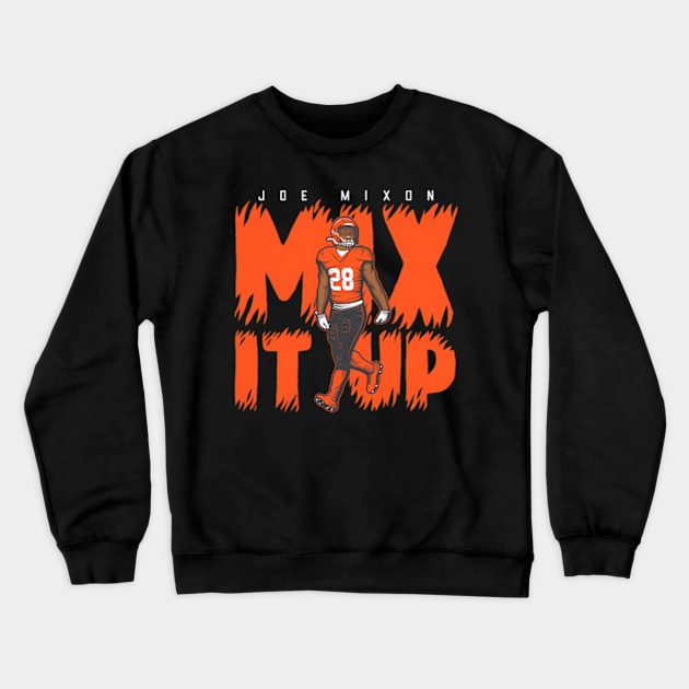 Joe Mixon Mix It Up Crewneck Sweatshirt by caravalo